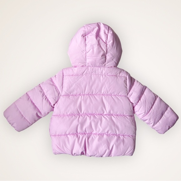 NWT Children’s Place Toddler Girls Hooded Puffer Jacket - Picture 2 of 6